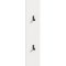 Prisma Wandgarderobe Handtuchhalter Wei.