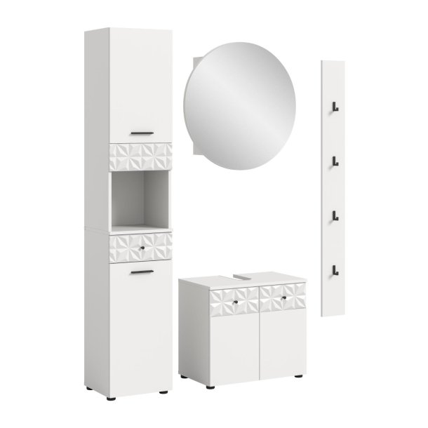 Prisma Badmbelset P2 Wei.