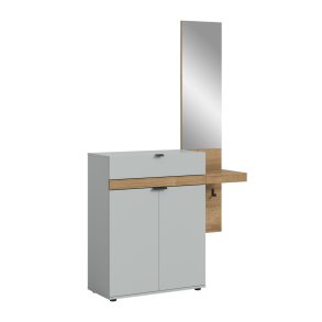 Naro zestaw mebli wejściowych N1 szary.