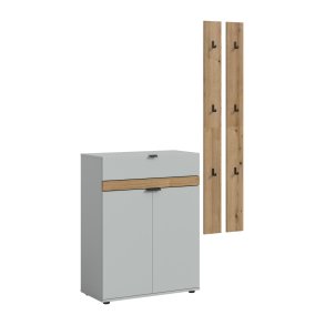 Naro zestaw mebli wejściowych N5 szary.