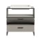 Bagno Waschbeckenunterschrank inkl. Waschbecken 1 Schublade 1 Klapptr hellgrau, cremefarben.