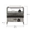 Bagno Waschbeckenunterschrank inkl. Waschbecken 1 Schublade 1 Klapptr hellgrau, cremefarben.
