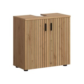 Mone wastafel 2 deuren eiken decor.