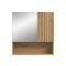 Mone Spiegelschrank Bad 1 Tr, 1 Spiegeltr, 1 Regal Eiche Dekor.