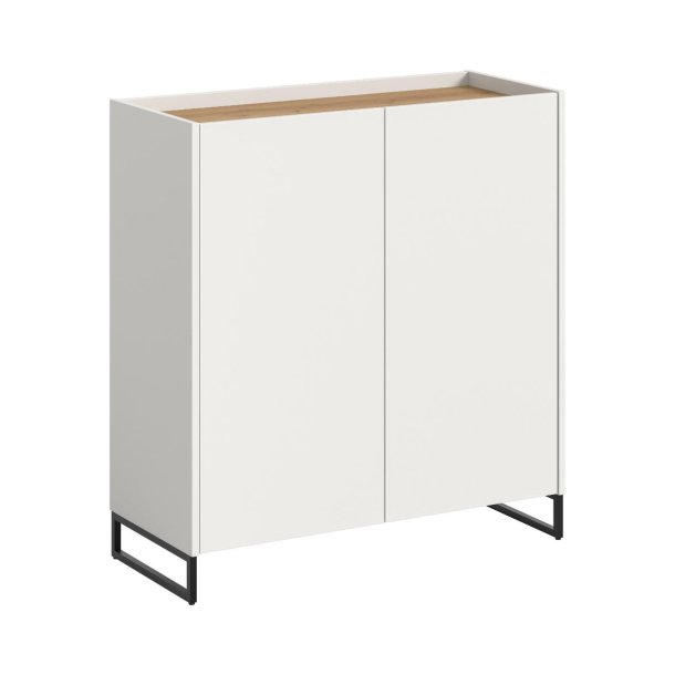 Drive Schuhschrank 2 Tren wei.