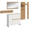 Drive Garderobenmbel Set D32 Wei.