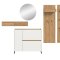 Drive Garderobenmbel Set D23 Wei.