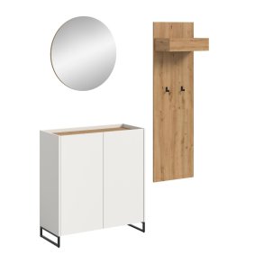 Drive Garderobenmbel Set D19 Wei.