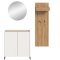 Drive Garderobenmbel Set D19 Wei.