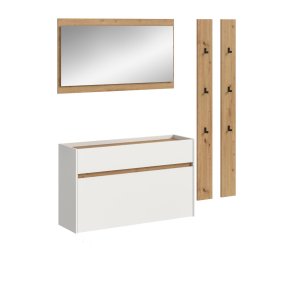 Drive Garderobenmbel Set D29 Wei.