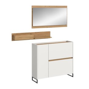 Drive Garderobenmbel Set D6 Wei.