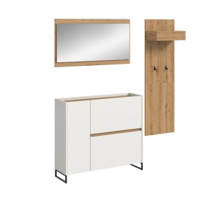 Drive Garderobenmbel Set D18 Wei.