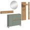 Drive Garderobenmbel Set D22 Salbeidekor.
