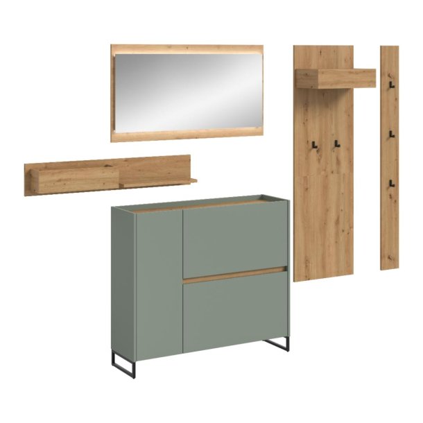 Drive Garderobenmbel Set D20 Salbeidekor.