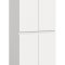 Scarpa armoire de rangement 4 portes blanches.