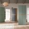 Scarpa Sovrum set garderob och sk�nk, 7 luckor vit.