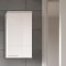Solero Badschrank Wandhngend 1 Tr Wei hochglanz, wei.