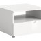 Solero Couchtisch Set 1 Schublade, 1 Regal wei hochglanz, wei.