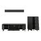 Linea hylle system 3 deler matt gr.