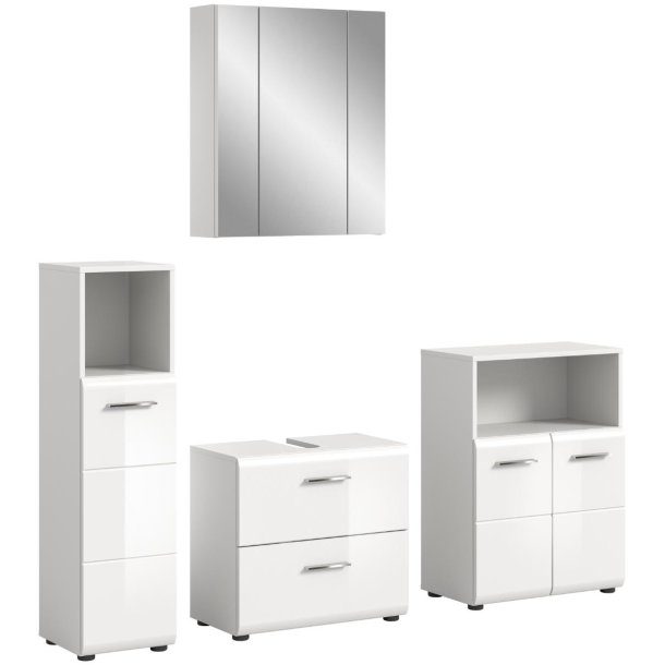 Ice Badmbelset I71 Wei hochglanz, wei.