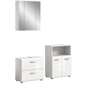Ice Badmbelset I59 Wei hochglanz, wei.