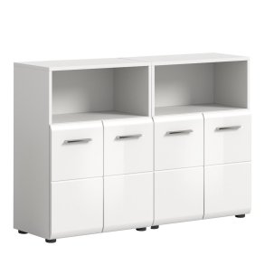 Ice Badmbelset I53 Wei hochglanz, wei.