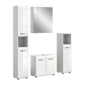 Ice Badmbelset I72 Wei hochglanz, wei.