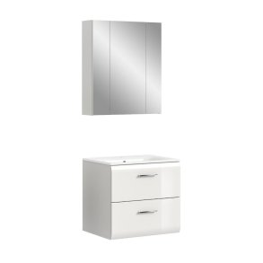 Ice Badmbelset I57 Wei hochglanz, wei.