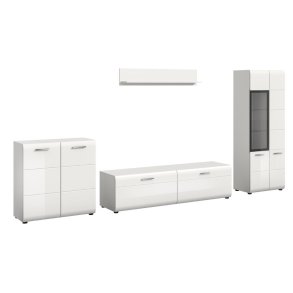 Ice Regalkombination wei�, wei� Hochglanz.