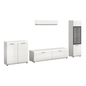 Ice Regalkombination wei�, wei� Hochglanz.