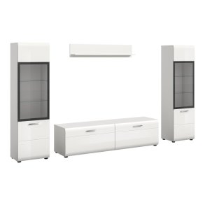 Ice Regalkombination wei�, wei� Hochglanz.