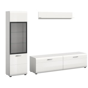 Ice Regalkombination wei�, wei� Hochglanz.