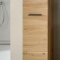 Ice Badschrank 1 Tr Eiche Dekor.