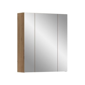 Ice Spiegelschrank Bad Eiche Dekor.