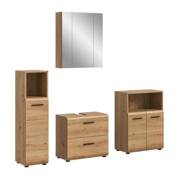 Ice Badmbelset I45 Eiche Dekor.