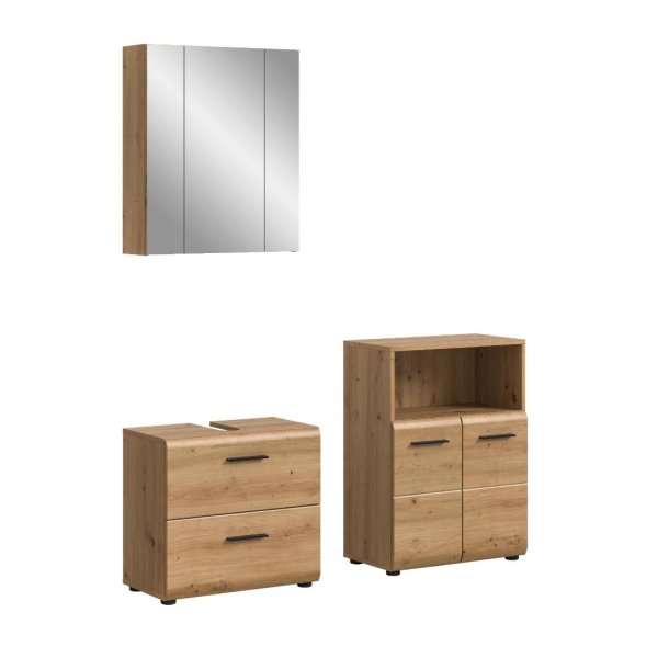 Ice Badmbelset I35 Eiche Dekor.