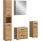 Ice Badmbelset I46 Eiche Dekor.