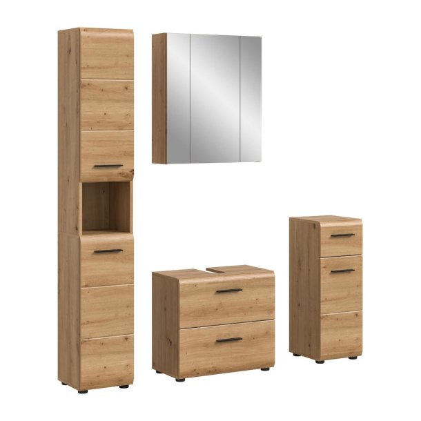 Ice Badmbelset I46 Eiche Dekor.