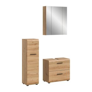 Ice Badmbelset I48 Eiche Dekor.