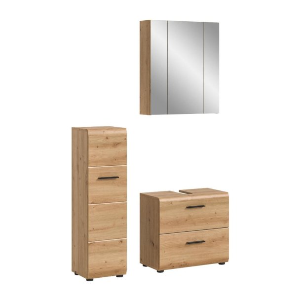 Ice Badmbelset I48 Eiche Dekor.