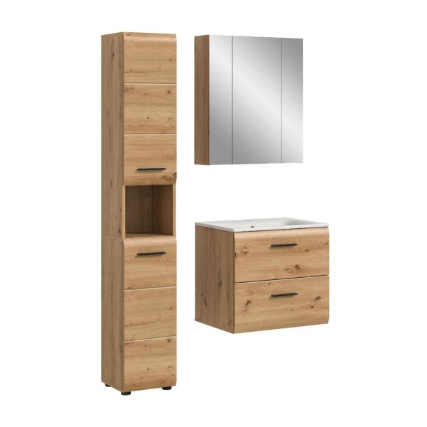 Ice Badmbelset I30 Eiche Dekor.