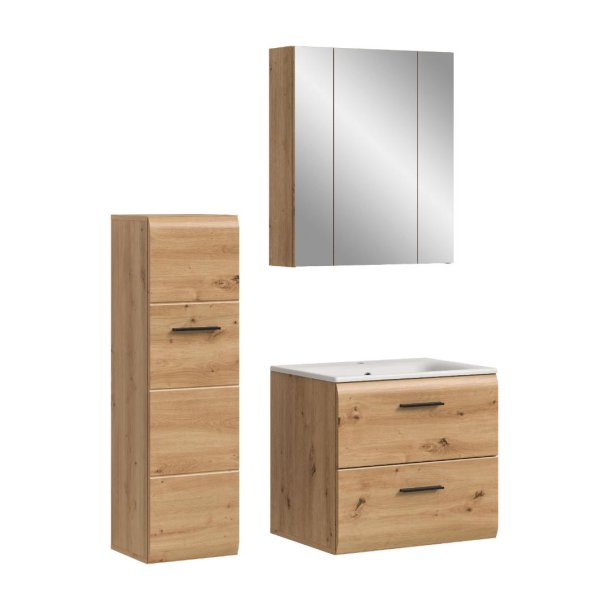 Ice Badmbelset I32 Eiche Dekor.