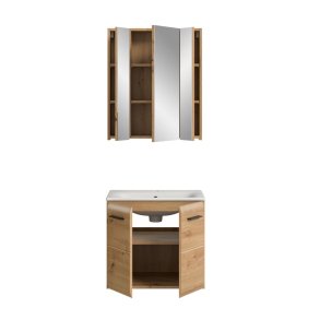 Ice Badmbelset I1 Eiche Dekor.