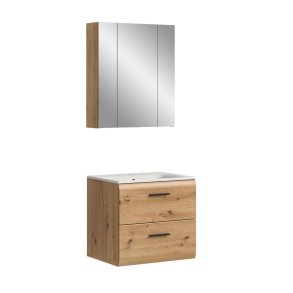 Ice Badmbelset I2 Eiche Dekor.