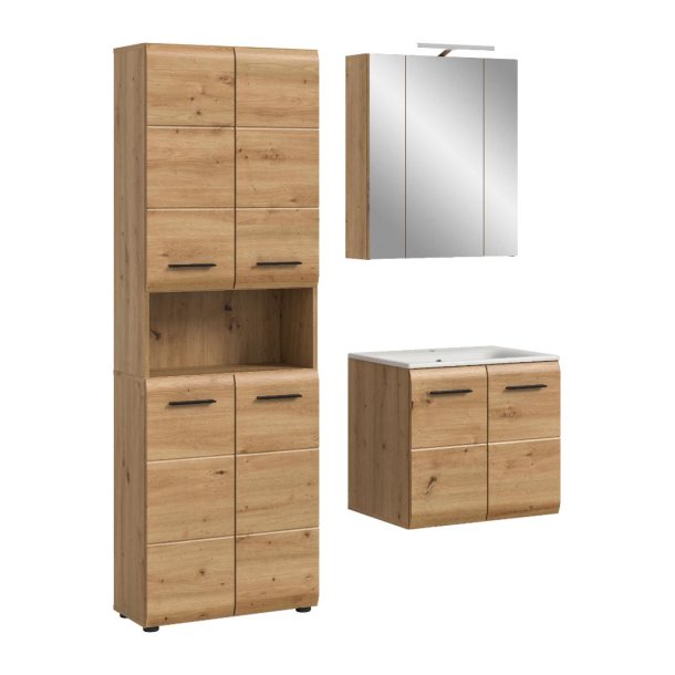 Ice Badmbelset I40 Eiche Dekor.