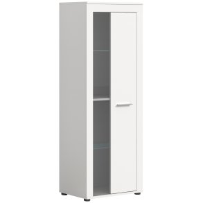 Jam Vitrinenschrank 1 Glastr wei.