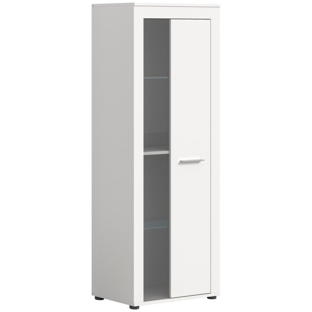 Jam Vitrinenschrank 1 Glastr wei.