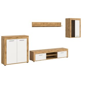 Jam Regalkombination Eiche Dekor, wei�.