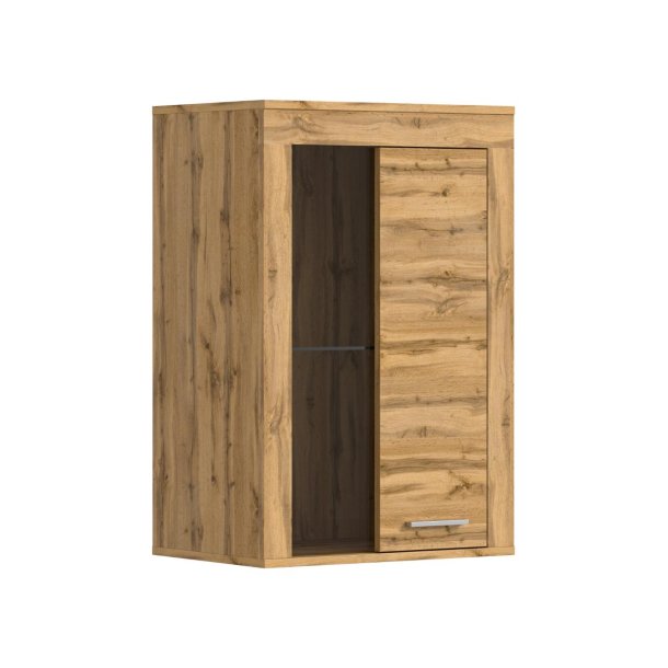 Jam Vitrinenschrank 1 Glastr Eiche Dekor.