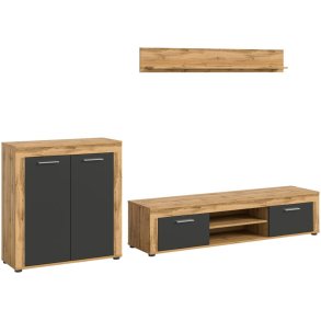 Jam Regal J3 System grau, Eiche Dekor.